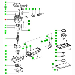 Festool Motorgehäuse für RS