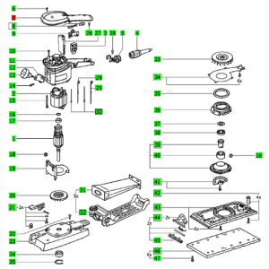 Festool Gehäusedeckel für RS 200 E