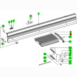 Festool Querprofil für CS 50 ST