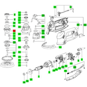 Festool Exzenter für RO 125 EQ