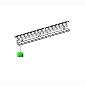 Festool Querprofil CS 50 VB vorne gefräst