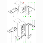 Festool Gummiablage für SYS-PORT