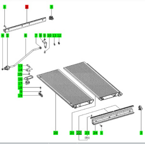 Festool Querprofil für CS 50, VB hinten