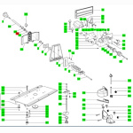 Festool Buchse für BASIS CMS-OF 1400/OF 2000