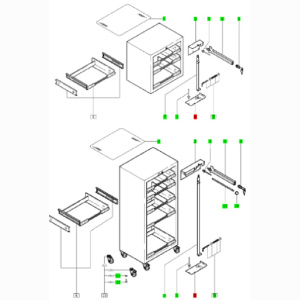 Festool Anschlagwinkel für SYS PORT 500/1000 unten