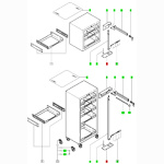 Festool Anschlagwinkel für SYS PORT 500/1000 unten