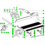 Festool Pratze für CMS vorne
