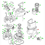 Festool Behälter für SRM 45 LE-EC
