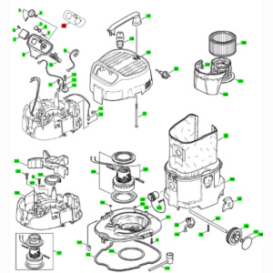 Festool Bedienfunktionsschild für SRH 45 E