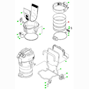 Festool Behälter für SRM 70 LE-EC