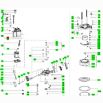 Festool Drehzahlschild für OF 2200 EB