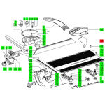 Festool Träger für CMS-TS 75 Spaltkeil