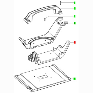 Festool Auflage für SYS CT - LHS 225 links