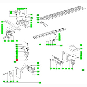 Festool Pratze für MFT/3-ZK