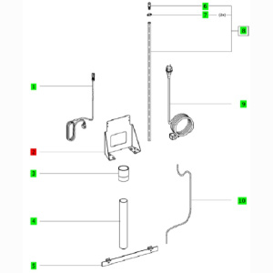 Festool Befestigungsplatte für  EAA EW/DW TURBO/A links