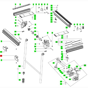 Festool Winkel für MFT/3-VL rechts