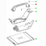 Festool Griff, Werkzeughalter für CT - LHS 225