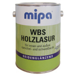 MIPA WBS Holzlasur seidenglanz, weiss 2,5Ltr.