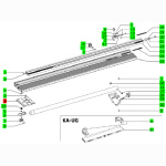 Festool Auflageblech für KA-UG-R