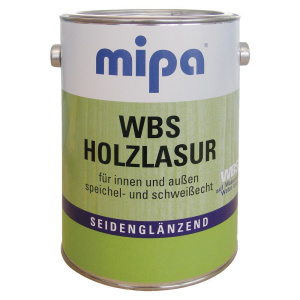 MIPA WBS Holzlasur seidenglanz, palisander 2,5Ltr.