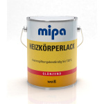 MIPA Heizkörperlack 2,5Ltr. weiß, vergilbungsbeständig <120°C, 180°C