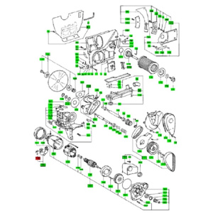 Festool Kohle für CS 70 EB,1 Paar