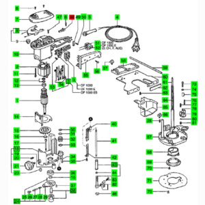 Festool Kohlehalter für OF 1000 EB 1Paar