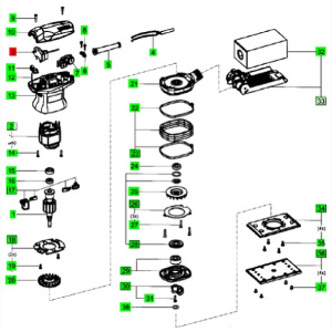 Festool Schaltermodul für RS 400 E