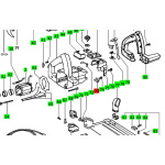 Festool Kohlehalter mit Kohle für ATF 55 E, 1 Paar