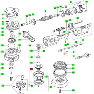 Festool Zahnrad für RO 2 E, RO 150 E