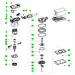 Festool Steckergehäuse für RS 100/200/300/400 EQ, DTS/RTS/ETS125