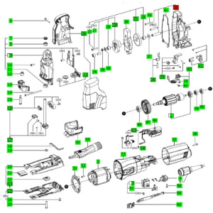 Festool Getriebegehäuse für PS 300 EQ