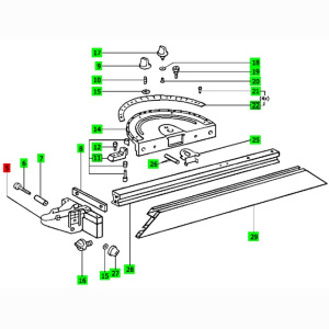 Festool Klemmstück für BASIS WRA 500