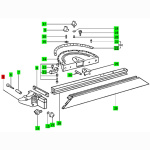 Festool Klemmstück für BASIS WRA 500