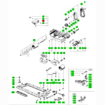 Festool Bock für BS 75 E, hinten
