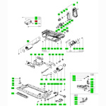 Festool Bock für BS 105 E, hinten
