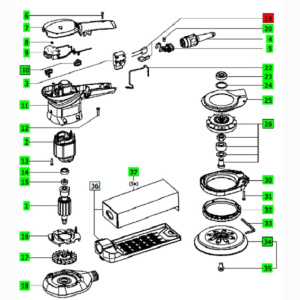 Festool Kondensator für ETS 150/3 EQ