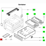 Festool Beschriftungs-Set für SYS 3 SORT,10x