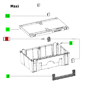 Festool Schnappverschluss für SYS 1-5/MAXI MP-4