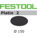 FESTOOL Schleifscheiben Platin2 STF Ø150mm ungelocht S500, 15Stk.