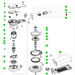 Festool Steckergehäuse für alle ETS 150 EQ 230V Schleifer