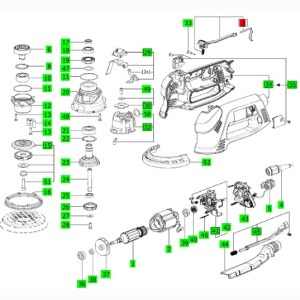 Festool Schaltgestänge für RO 125 EQ