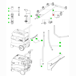 Festool Schlauchklemme für CT-ASA
