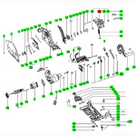 Festool Getriebegehäuse für TS 75 EBQ