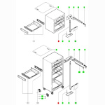 Festool Schaltgestänge SYS PORT 1000 vollst.
