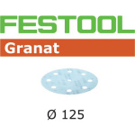 FESTOOL Schleifscheiben Granat STF Ø125mm 8-Loch P40, 50Stk.