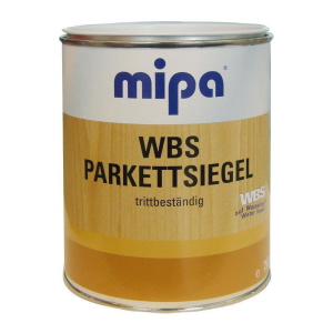 MIPA WBS Parkettsiegel, Holzversiegelung farblos seidengl. 10Ltr.