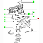 Festool Gehäuse für RO 90 DX FEQ