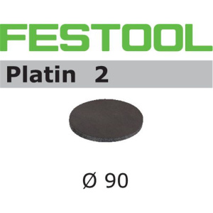FESTOOL Schleifscheiben Platin2 STF Ø90mm S500 ungelocht, 15Stk.