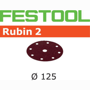 FESTOOL Schleifscheiben Rubin2 STF Ø125mm 8-Loch P220, 50Stk.